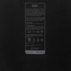 Футболка оверсайз «Чистая соль», черная, XS/S (44-46)