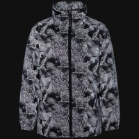 Ветровка светоотражающая Finvind темно-серая, XXS