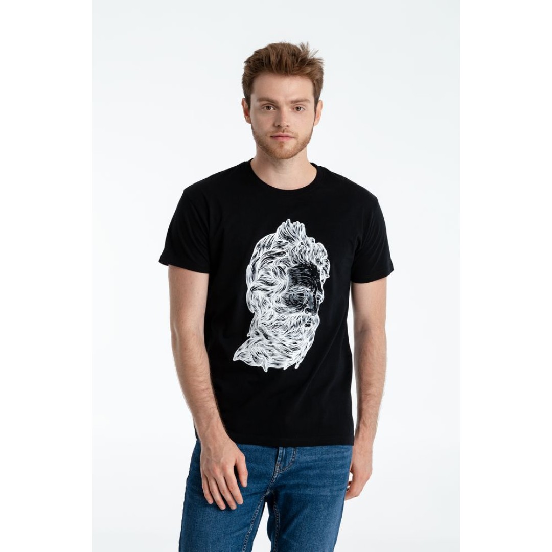 Футболка Tattoo Inverted, черная, S