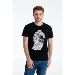 Футболка Tattoo Inverted, черная, S