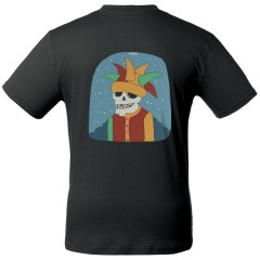 Футболка «Шут», черная, S