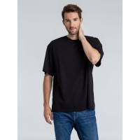 Футболка оверсайз «Чистая соль», черная, XL/XXL (52-54)