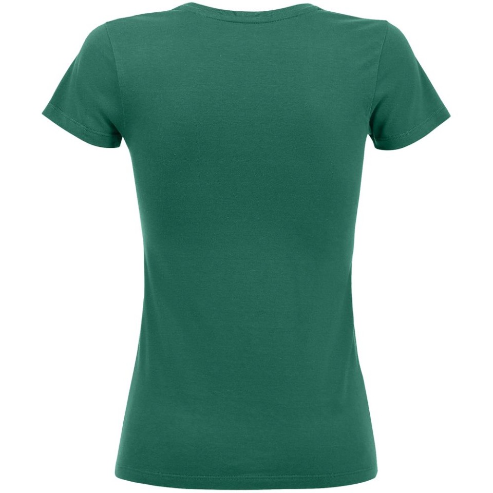 Футболка женская Metropolitan, изумрудно-зеленая, L