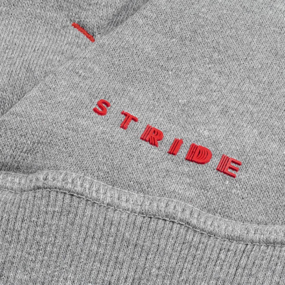 Толстовка Revers, серая с красным, XS