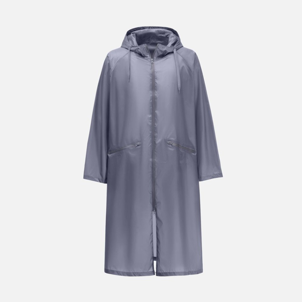 Дождевик R2, серый, размер M/L