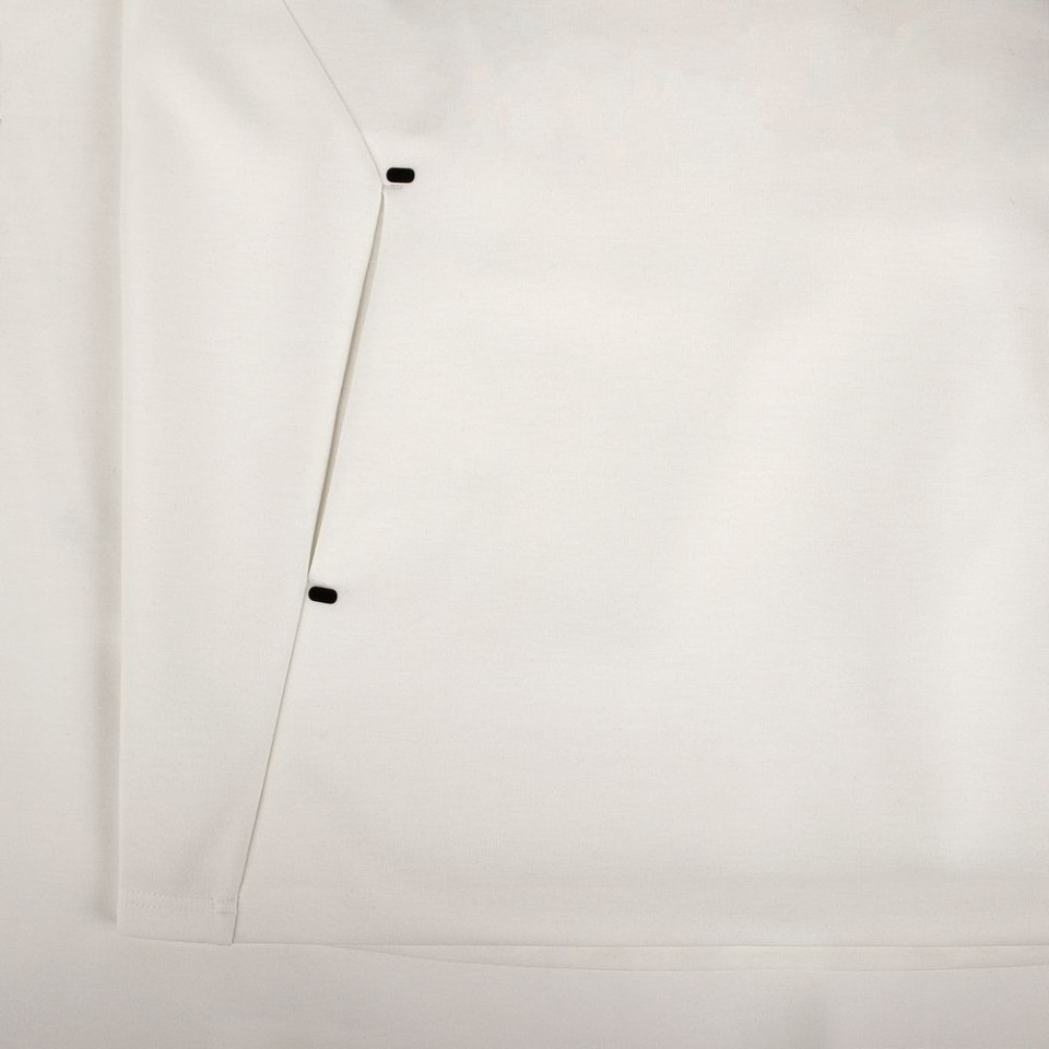 Худи унисекс Begi, молочно-белое, размер XS