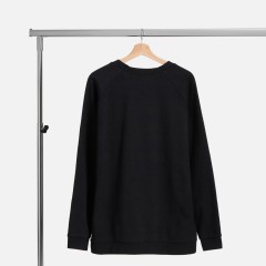 Свитшот унисекс Avenu, черный, размер XS/S