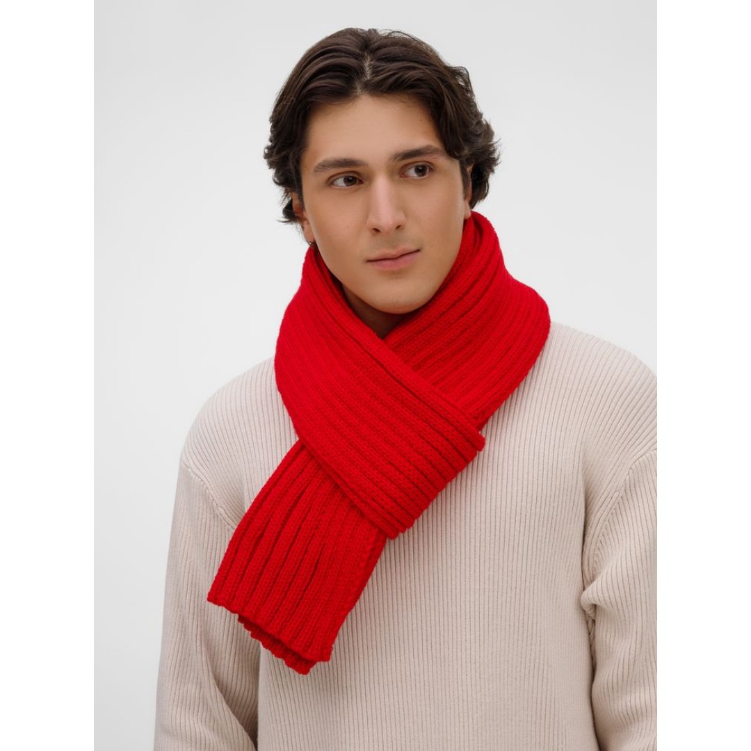 Шарф HappyGo, красный