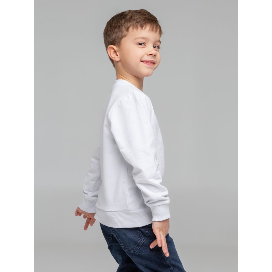 Свитшот Toima Kids 2.0, белый, 6 лет