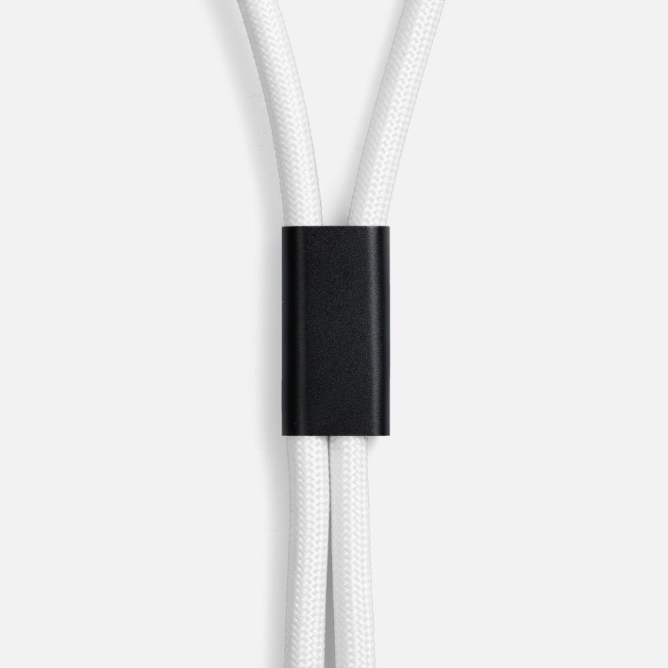 Кабель-ланьярд energyFlex Power Delivery 60 Вт, белый