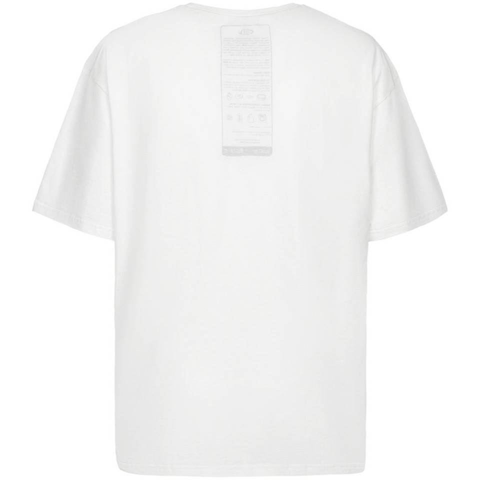 Футболка оверсайз «Чистая соль», молочно-белая, XS/S (44-46)