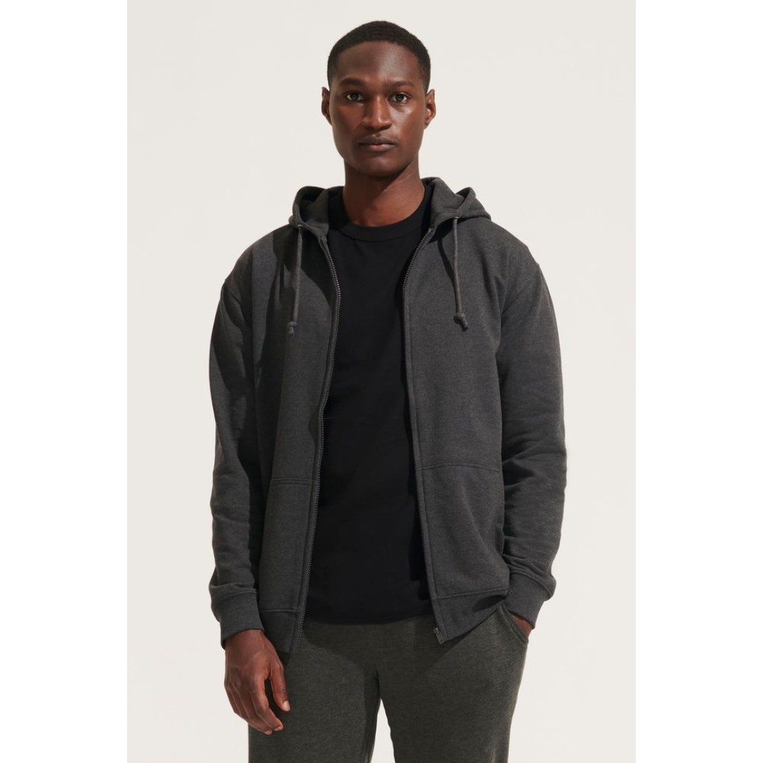 Толстовка унисекс Carter, темно-синяя, размер M