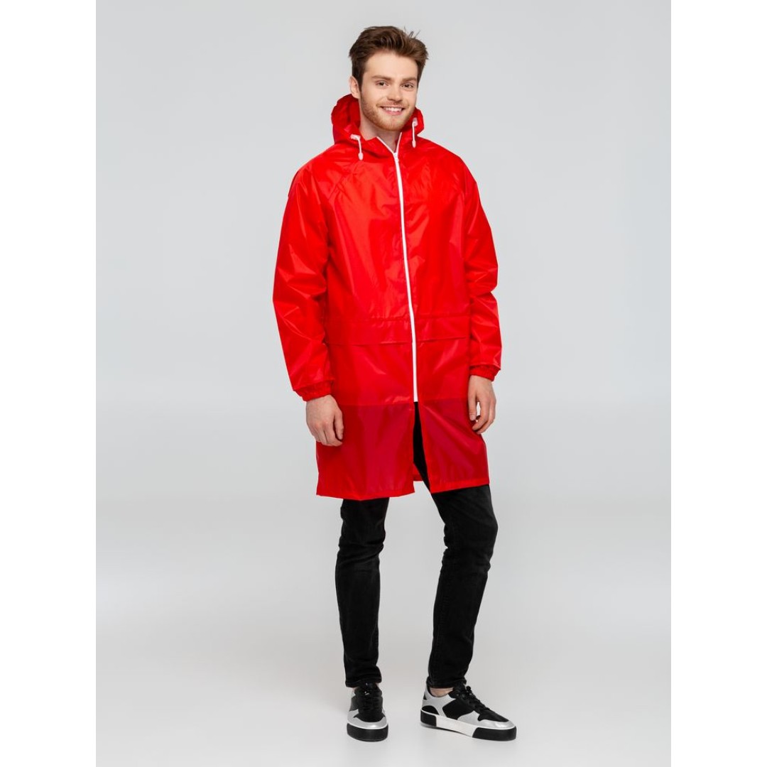 Дождевик Rainman Zip Pro красный, S