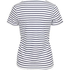 Футболка женская Grand Granat New, белая с синим, XS