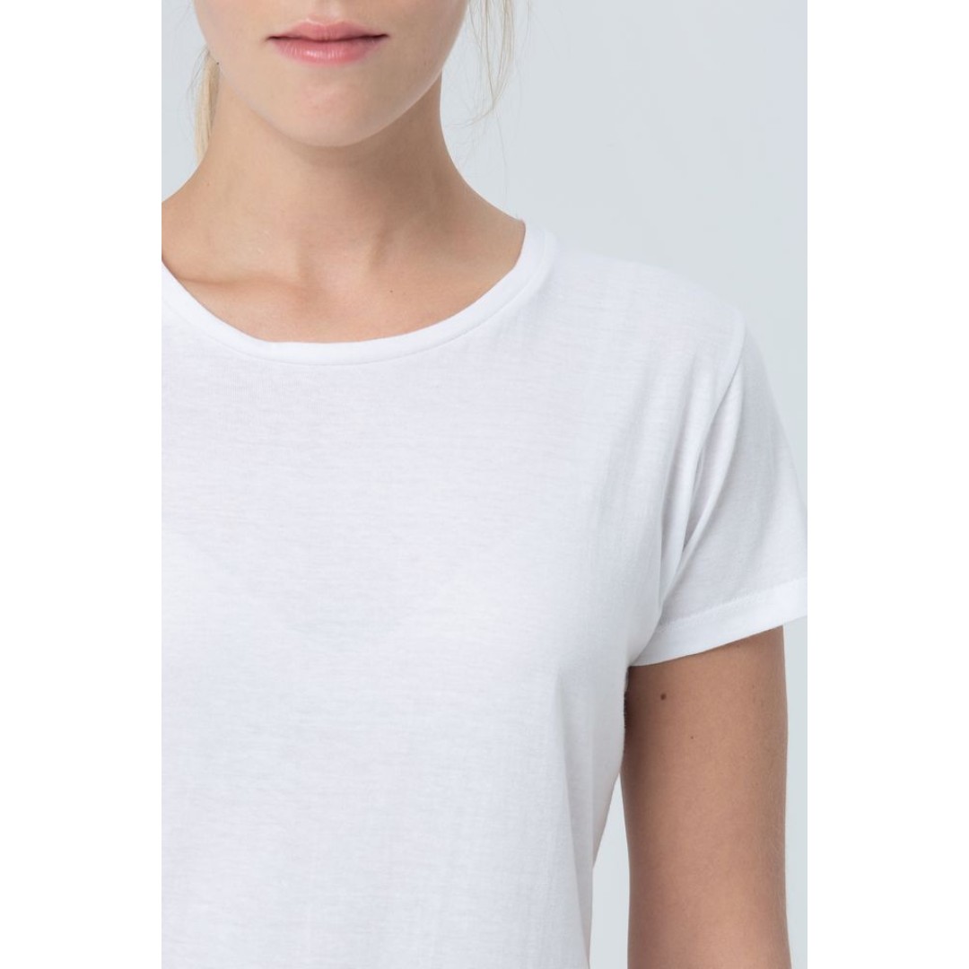 Футболка женская Miss 150 белая, XL