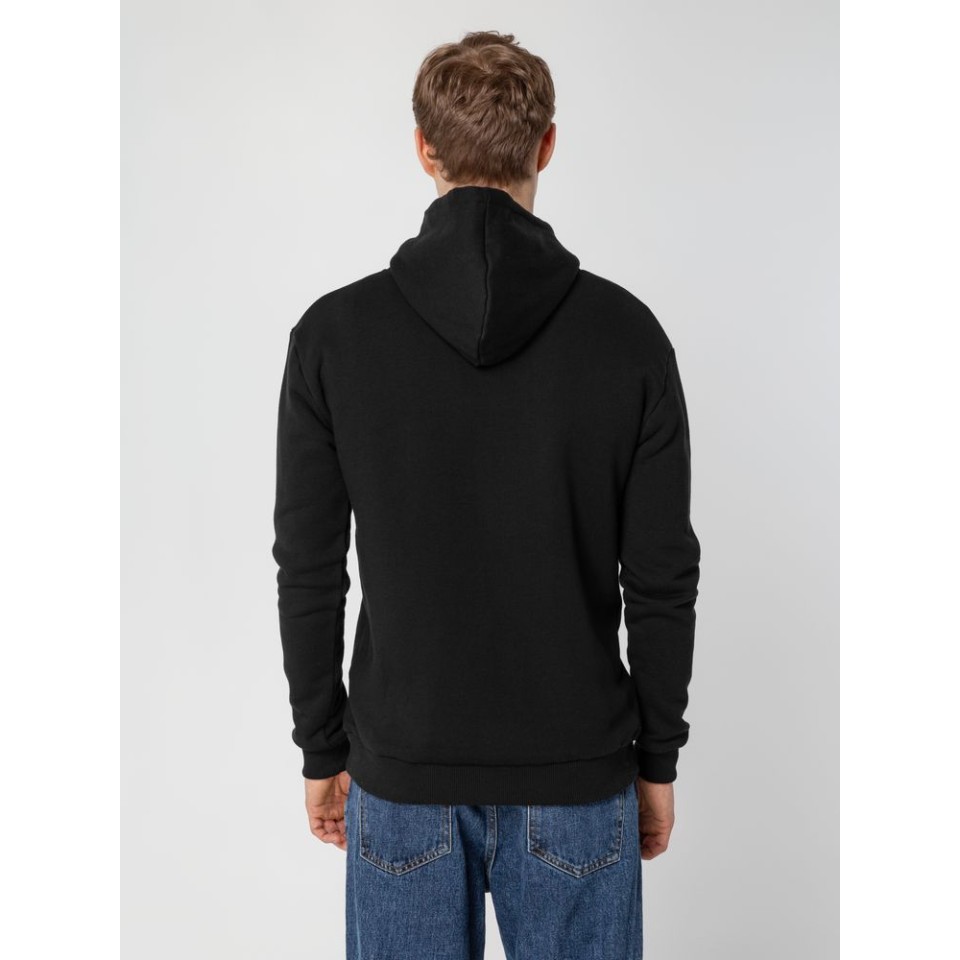 Толстовка с капюшоном Unit Kirenga Heavy, черная