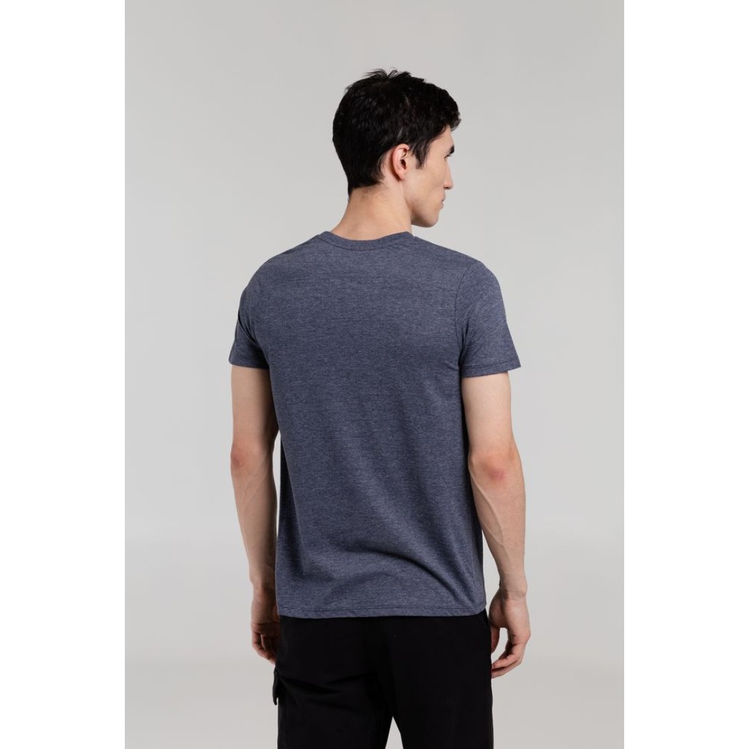 Футболка «Меламед. Nick Cave», темно-синий меланж, S