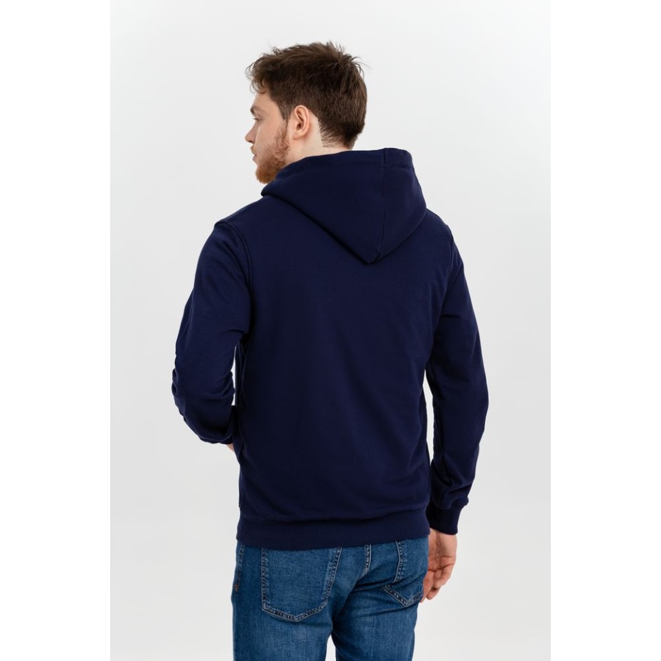 Толстовка на молнии Kulonga Sherpa, темно-синяя, S