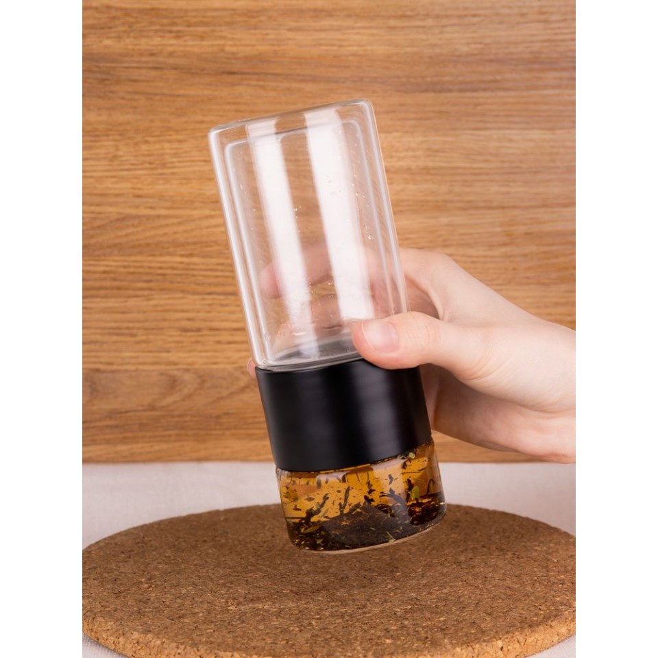 Бутылка для заваривания Cultivar, черная