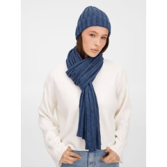 Шапка Metelitsa, синий меланж (джинс)