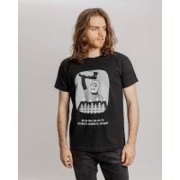 Футболка «Хардкор», черная, XL