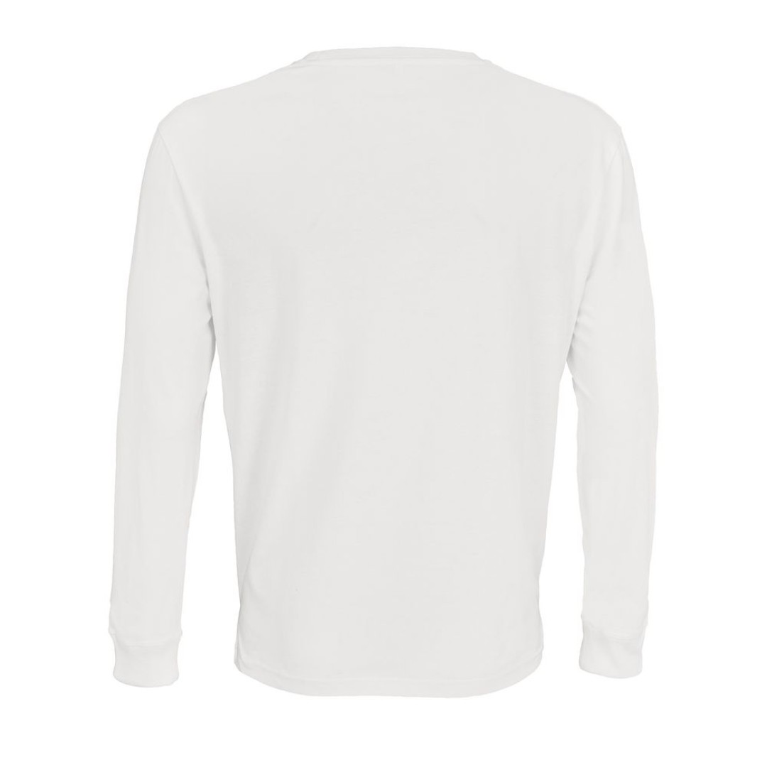 Футболка унисекс с длинным рукавом Pioneer LSL, белая, размер L