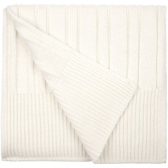 Шарф Knit Beat, белый (молочный)