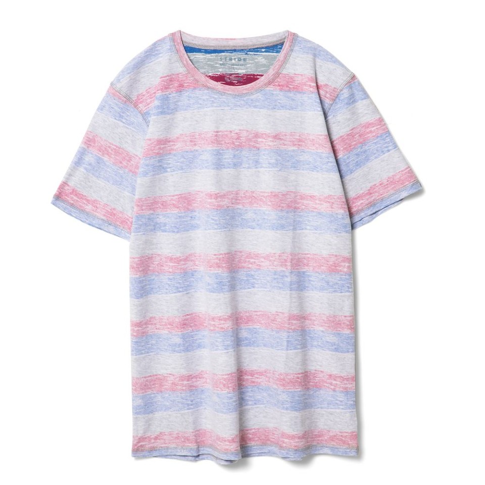 Футболка мужская RAYET двусторонняя, красный/синий, S