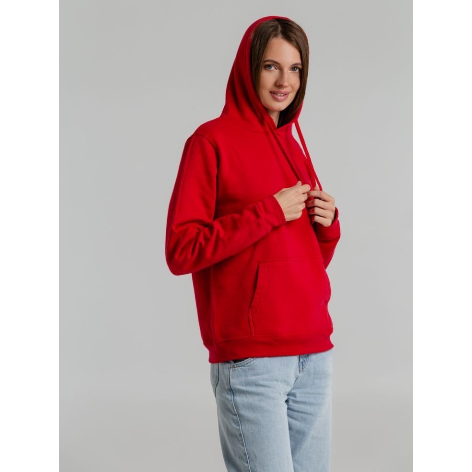 Толстовка с капюшоном Snake II красная, 3XL