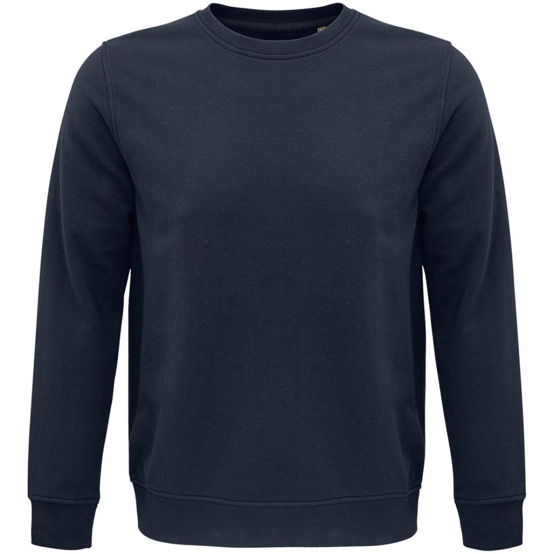 Свитшот унисекс Comet, темно-синий, L