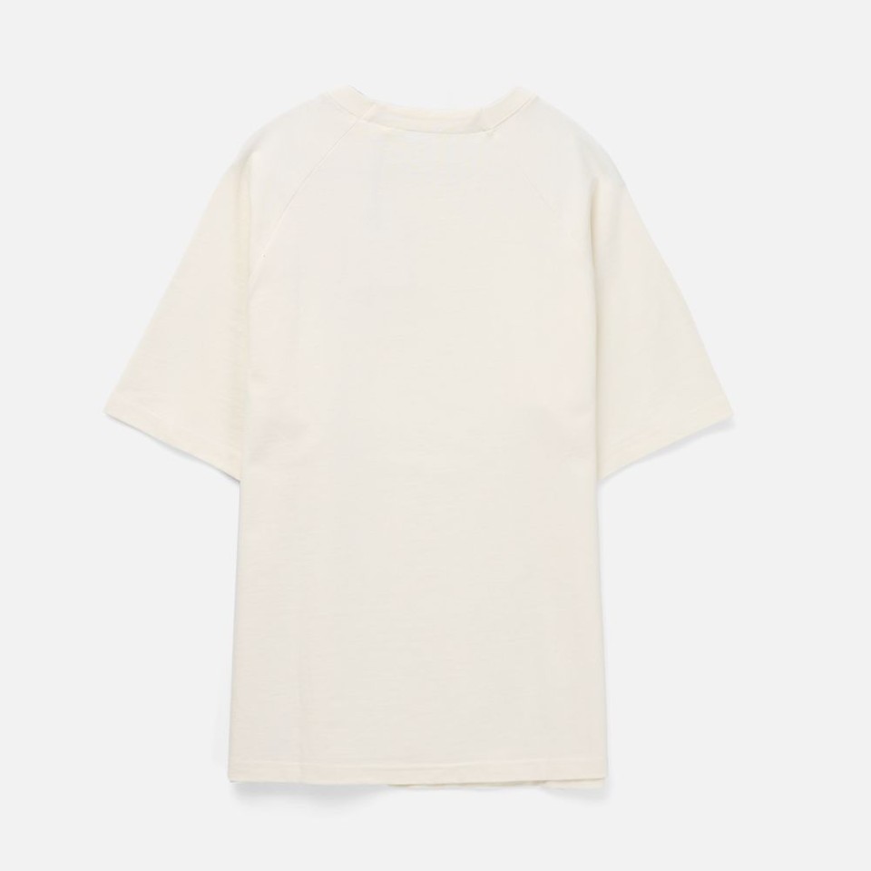 Футболка оверсайз унисекс Avenu, молочно-белая, размер XS/S