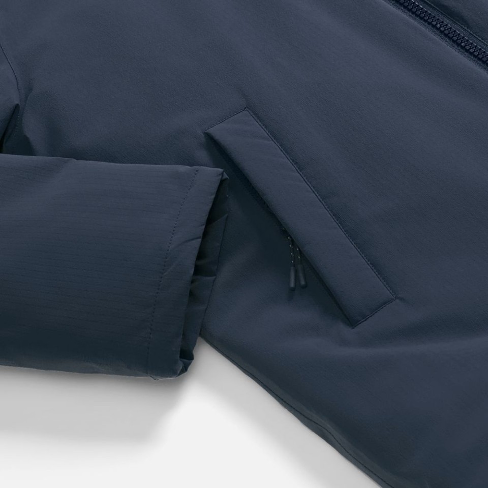 Куртка-парка унисекс Sfera, темно-синяя, размер S