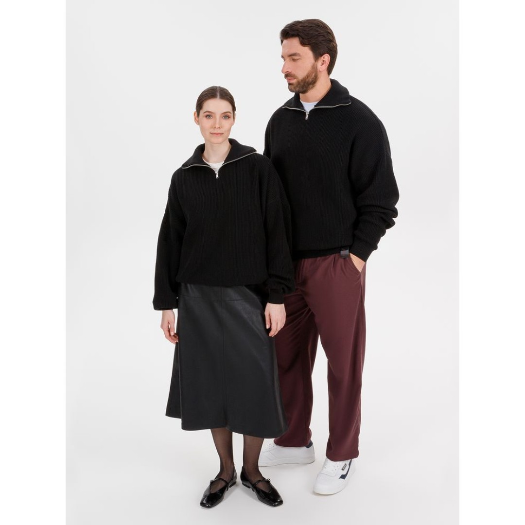 Джемпер Siluetti Birne, черный, размер S/M