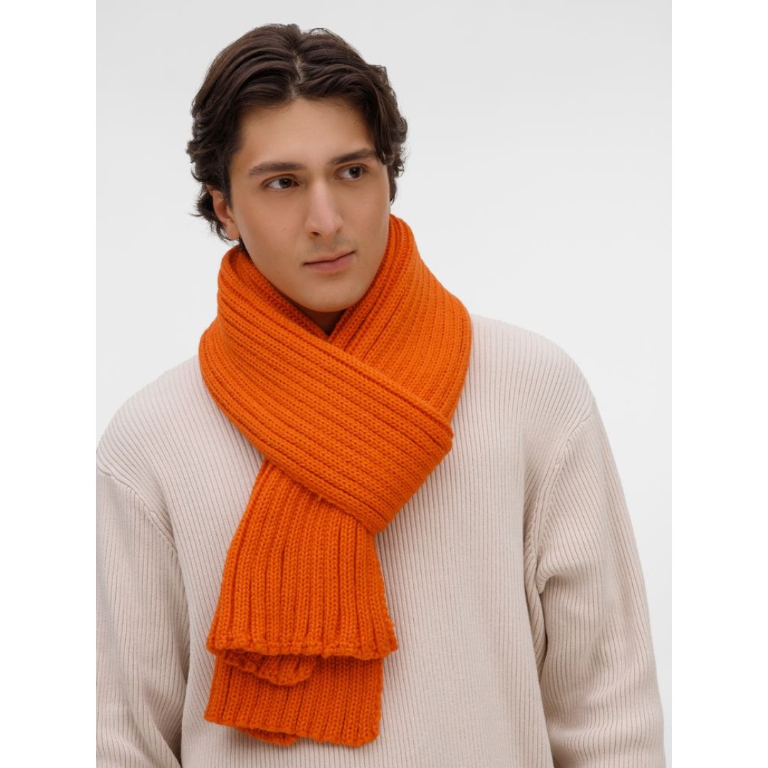 Шарф HappyGo, оранжевый