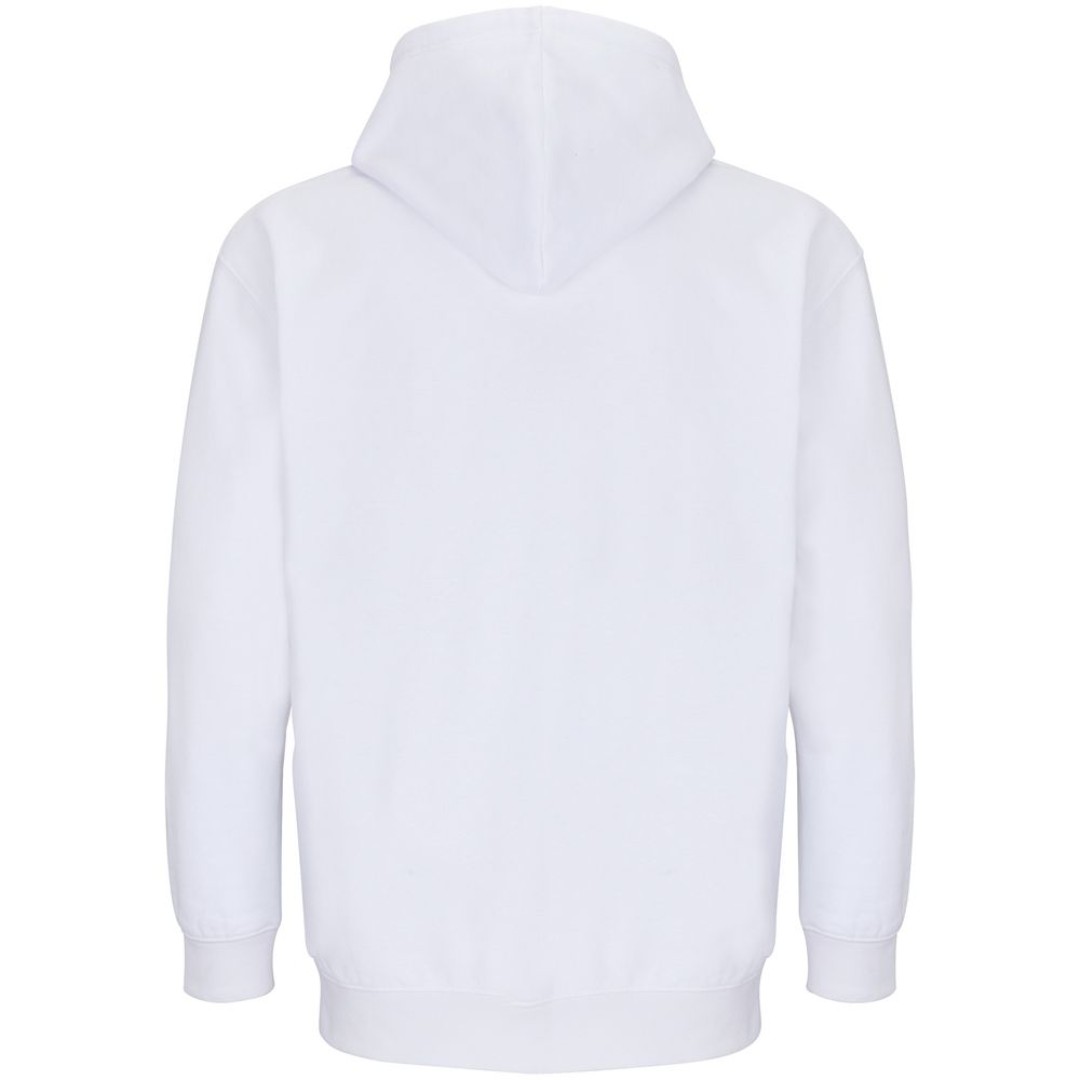 Толстовка унисекс Carter, белая, размер S