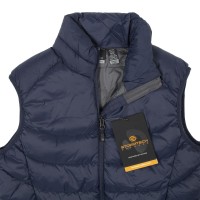 Жилет компактный женский Stavanger черный с серым, XS