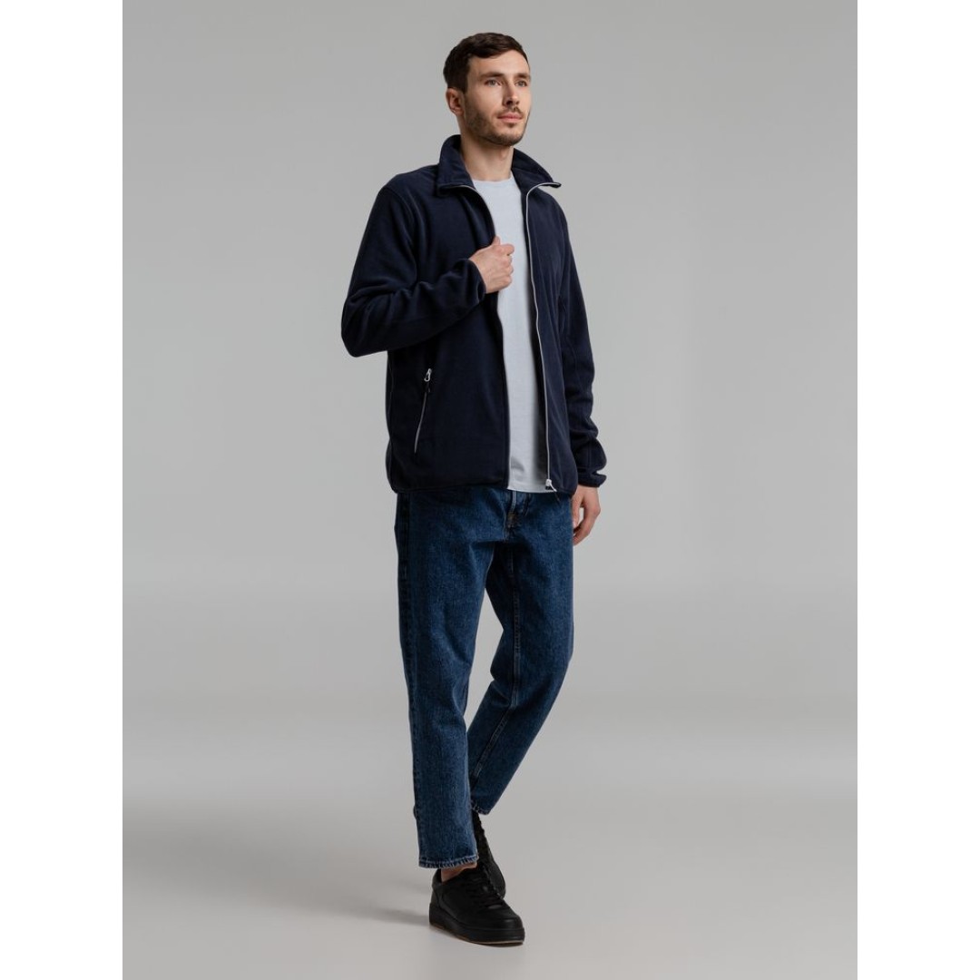 Куртка мужская Twohand темно-синяя, S