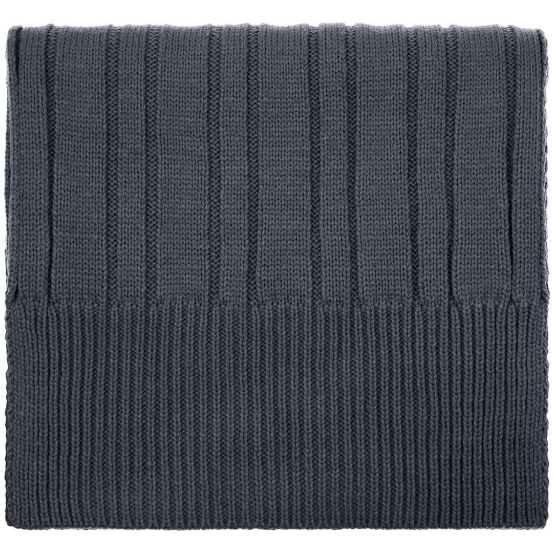 Шарф Knit Beat, серый (графит)
