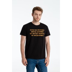 Футболка «Шут», черная, S