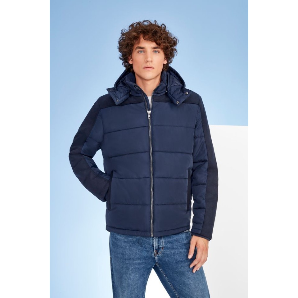 Куртка мужская Reggie темно-синяя, S