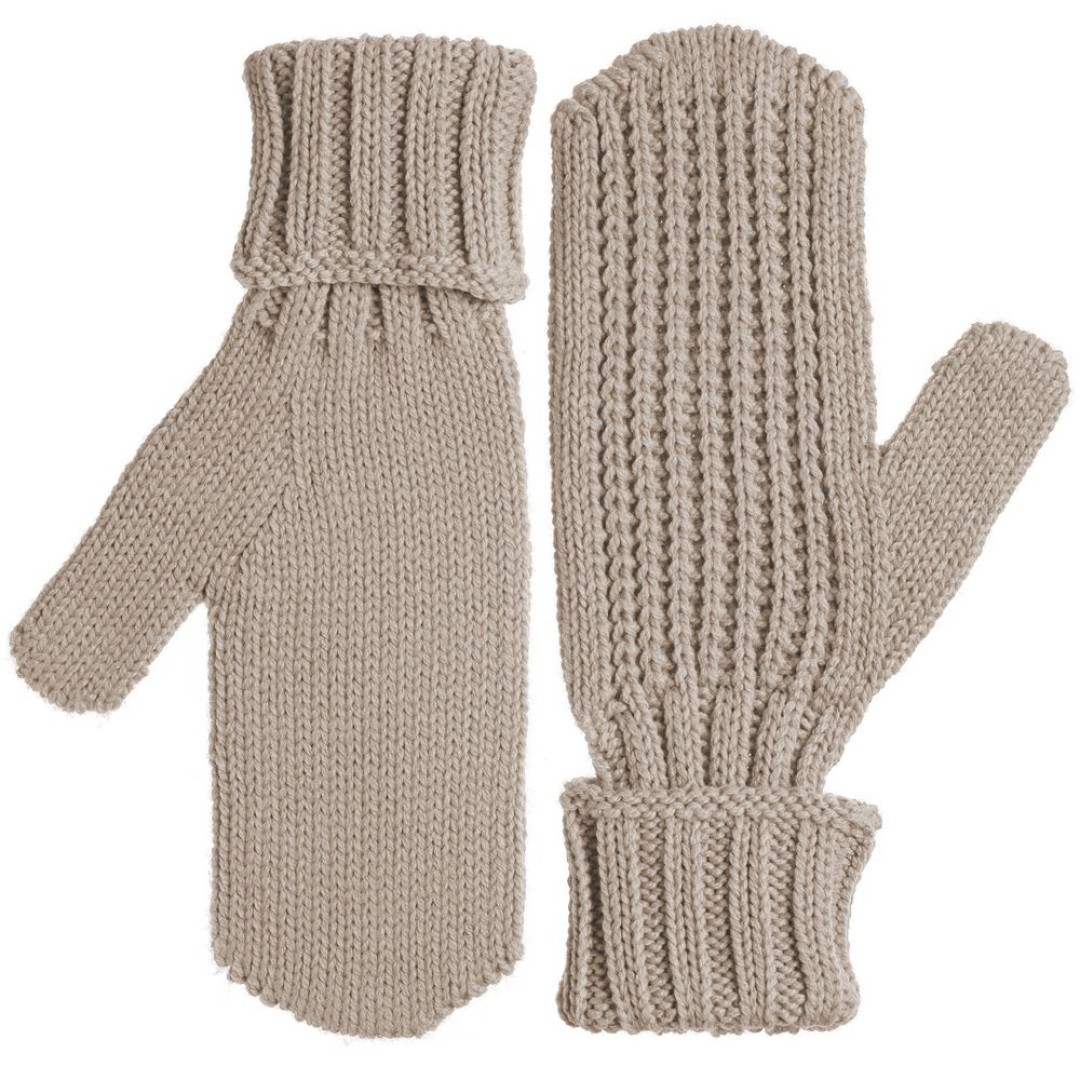 Варежки Nordkyn, бежевые, L/XL