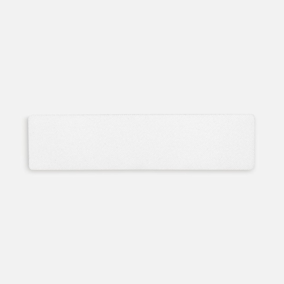 Наклейка тканевая Lunga, S, белая