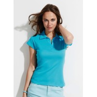 Рубашка поло женская без пуговиц Pretty 220, красная