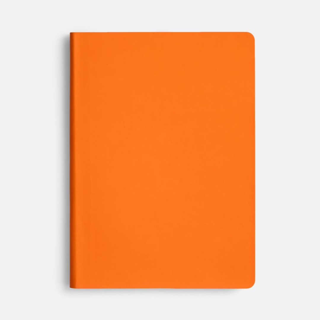 Блокнот Flex Shall ver.2, оранжевый