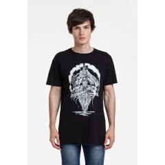 Футболка «Летучий Голландец», черная, XS