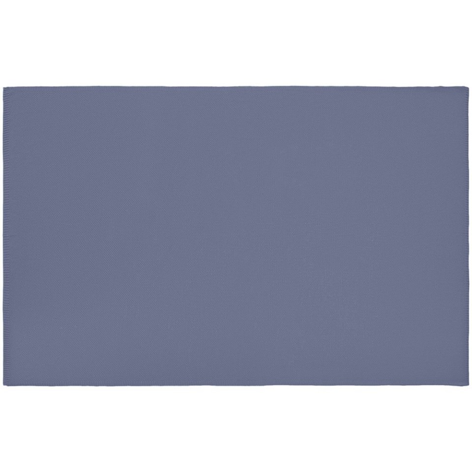 Плед Longview, серо-синий (сланец)