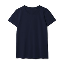 Футболка женская T-bolka Stretch Lady, темно-синяя (navy), S