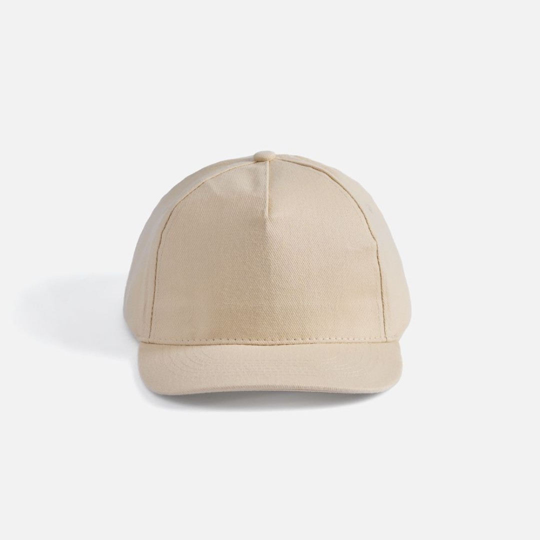 Бейсболка Long Beach, бежевая