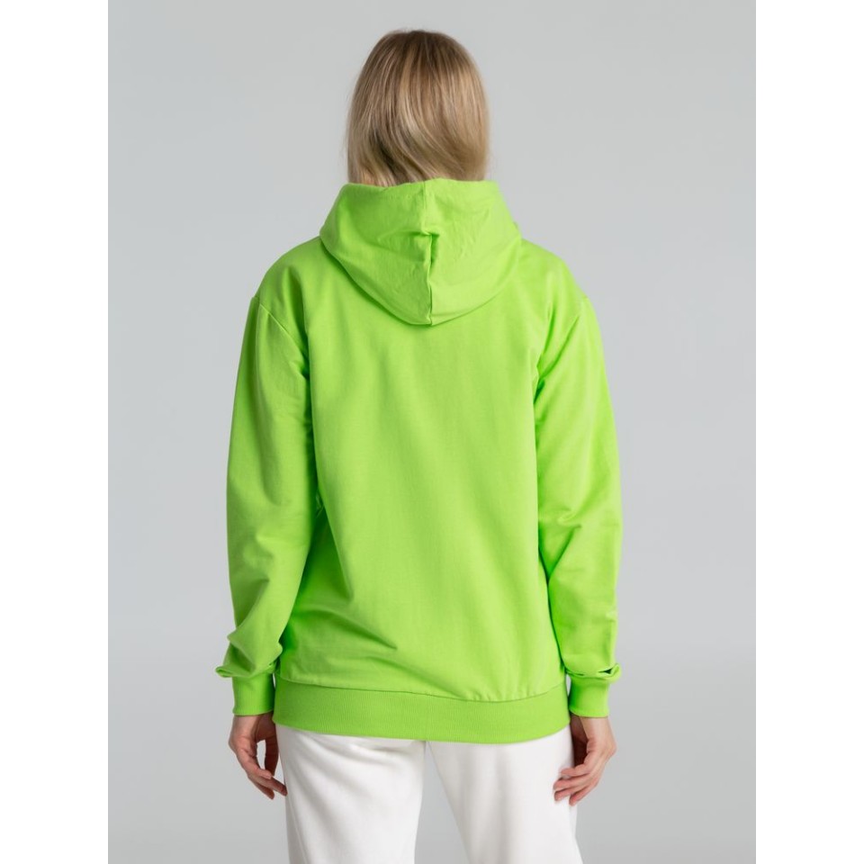 Толстовка на молнии с капюшоном Unit Siverga зеленое яблоко, XS