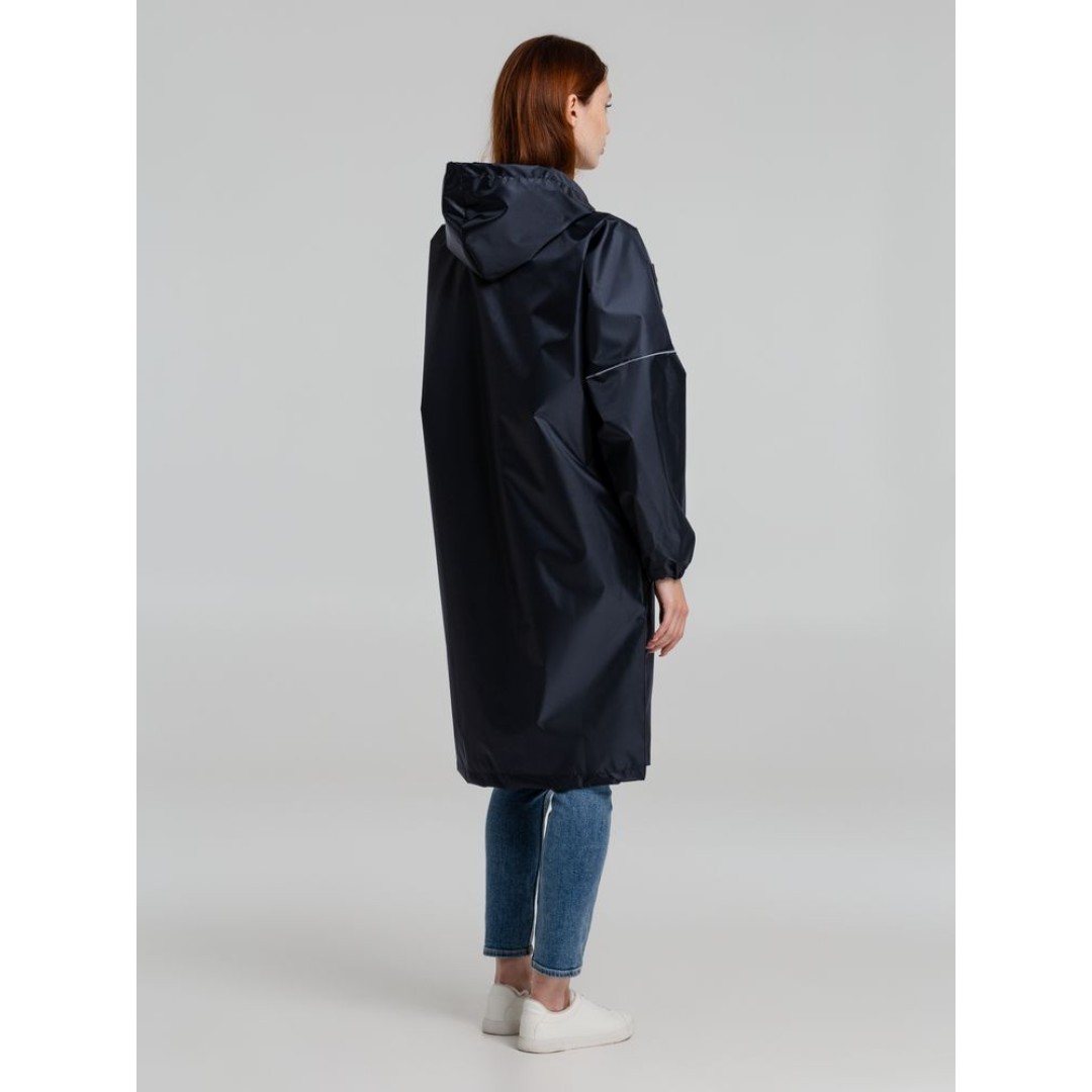 Дождевик со светоотражающими элементами Rainman Blink, темно-синий, XS